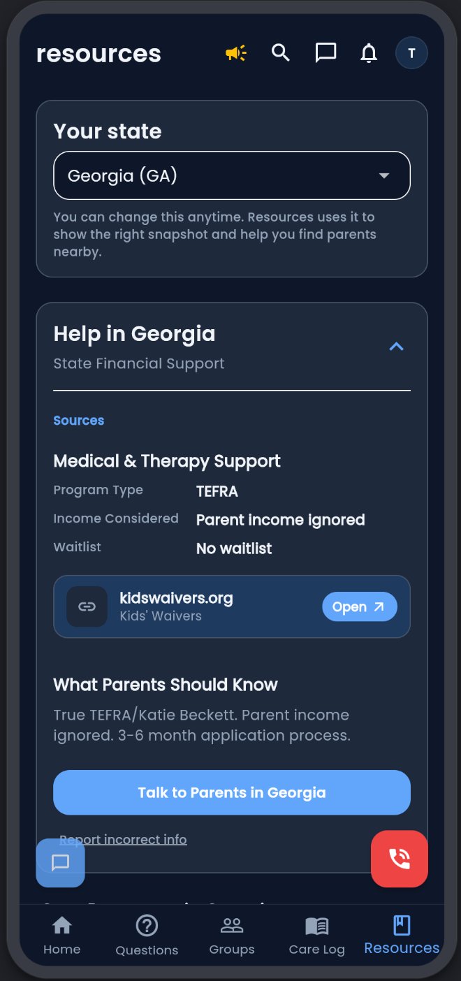 nyceville Georgia TEFRA program resources